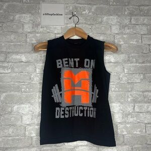 WWE "Bent on Destruction" Muscle Tee Sleeveless Size Medium Unisex *Used